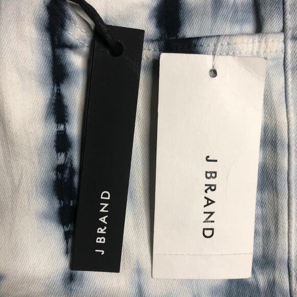 J Brand Photo Ready Tied Estate Blu Skinny Capri - Size 24 - Picture 12 of 15